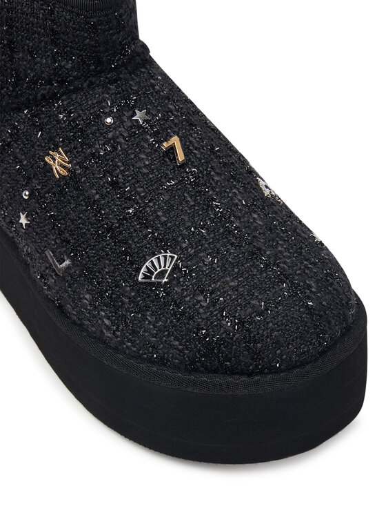 KARL LAGERFELD KARL LAGERFELD Апрески Thermo Charms & Studs KL48524B Черен