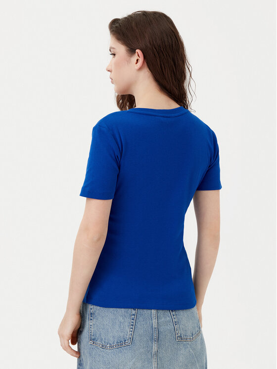 Tommy Hilfiger Tommy Hilfiger T-särk New Cody WW0WW40584 Sinine Slim Fit