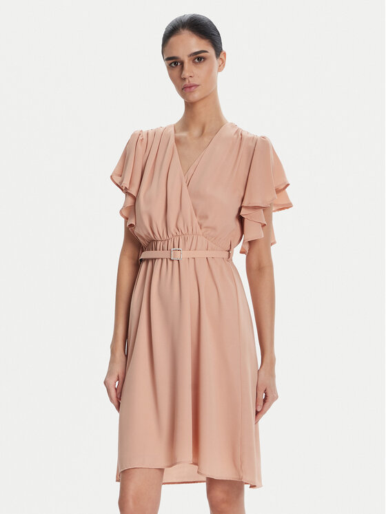 ARTIGLI ARTIGLI Kokteilinė suknelė ACAB002333 029 Smėlio Regular Fit