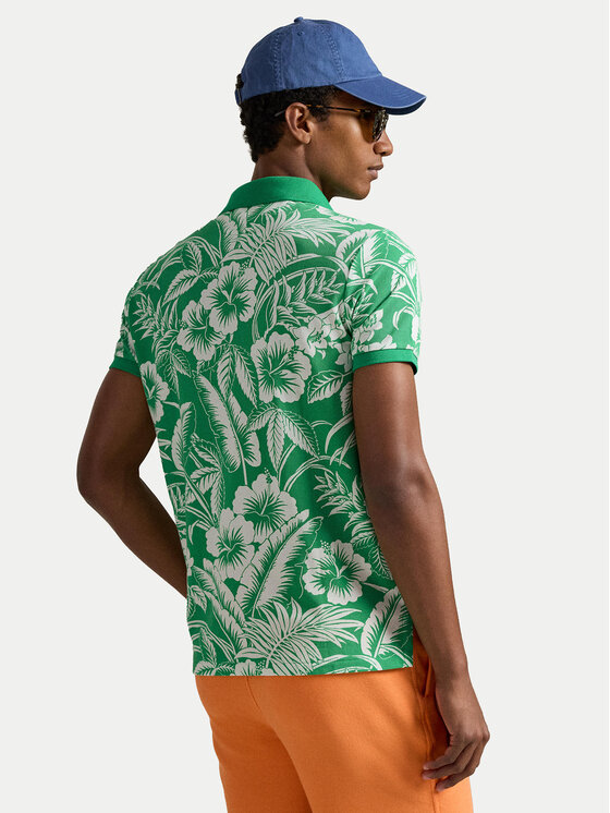 Polo Ralph Lauren Polo Ralph Lauren Polo majica 710B13529001 Zelena Slim Fit