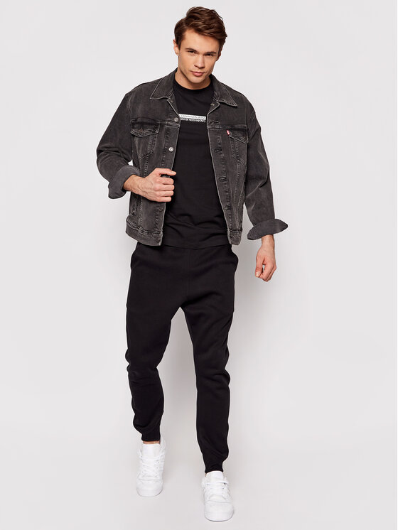 Calvin Klein Jeans Marškinėliai J30J317063 Juoda Regular Fit • Modivo.lt