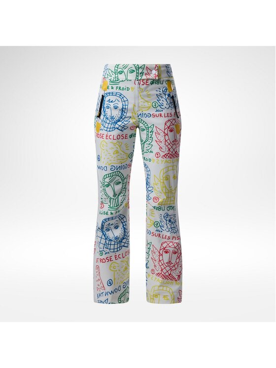 Rossignol Rossignol Spodnie narciarskie W Jcc Seasonal Ski Pant Kolorowy Slim Fit