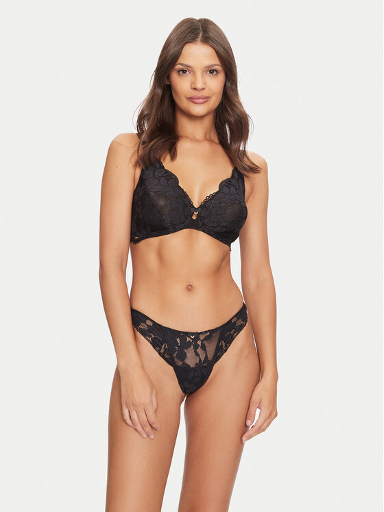 Selmark Selmark Στρίνγκ Federica 61101 Μαύρο