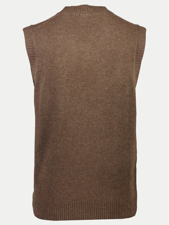 Lindbergh Lindbergh Pulover 30-800221 Rjava Relaxed Fit