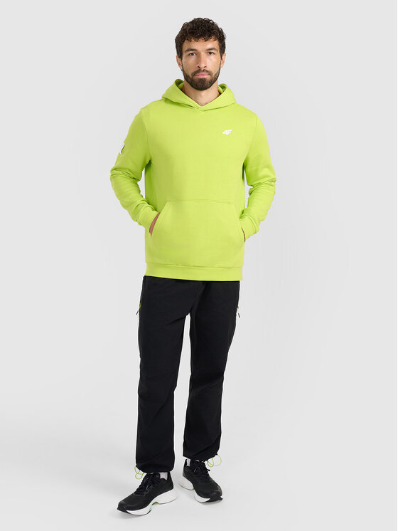 4F 4F Bluza TEAMWEAR Zielony Regular Fit