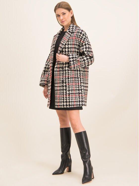 Red Valentino Red Valentino Μάλλινο παλτό SR3CAA82 Έγχρωμο Regular Fit