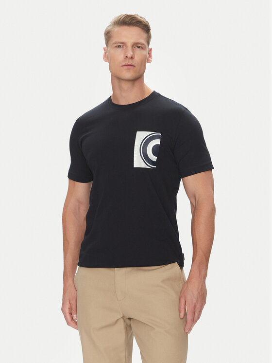 Pierre Cardin Męski T-Shirt, rozmiar L, Granatowy, C5 21460.2120