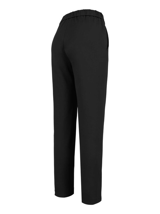 Volcano Volcano Spodnie dresowe N-JENIS Czarny Regular Fit