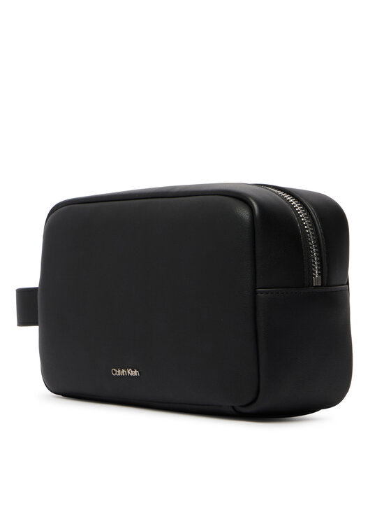 Calvin Klein Calvin Klein Pochette per cosmetici Raised Dopp Kit LV04D1227G Nero