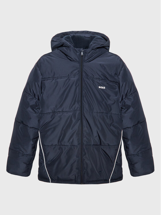 BOSS BOSS Giubbotto invernale J26488 D Blu scuro Regular Fit