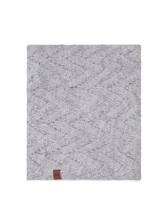 Buff Komínový šál Knitted & Fleece Neckwarmer 123518.014.10.00 Sivá