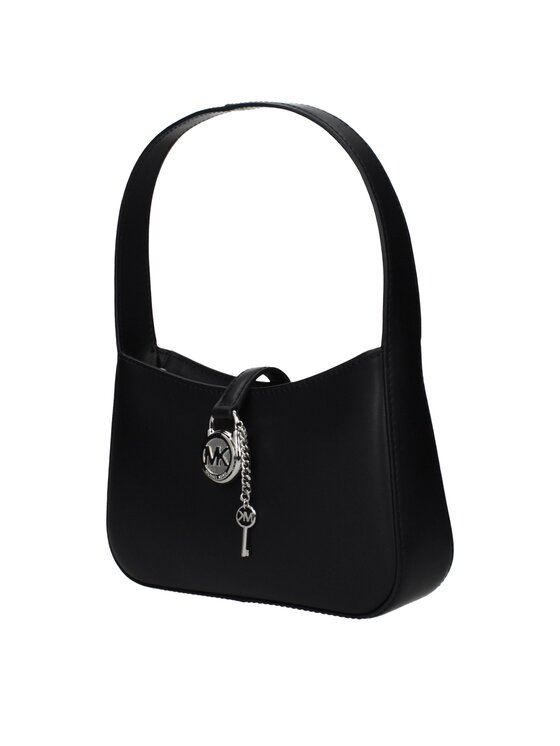 Michael Kors Michael Kors Torebka Black Leather Hand Czarny