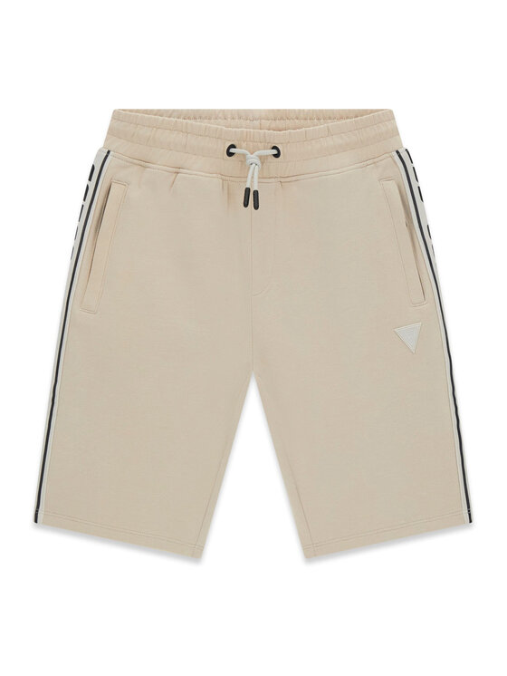 Guess Guess Sportovní kraťasy L6GD17 K6ZS1 Béžová Regular Fit