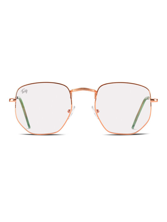 TWIG TWIG Okulary z filtrem blue light Boyle Zielony