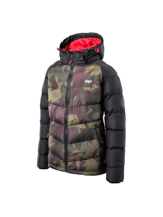 Bejo Bejo Kurtka outdoor Baldey Czarny Fitted Fit