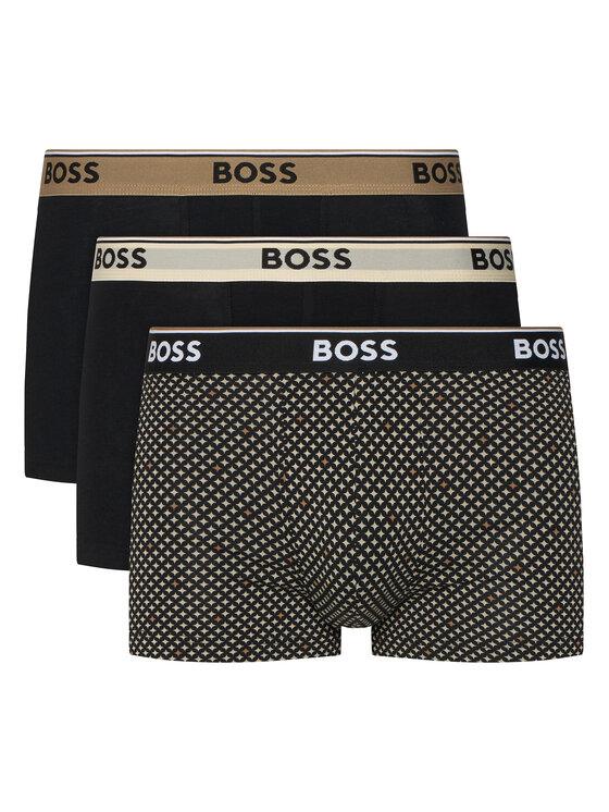 BOSS BOSS Súprava boxeriek 50554443 Béžová