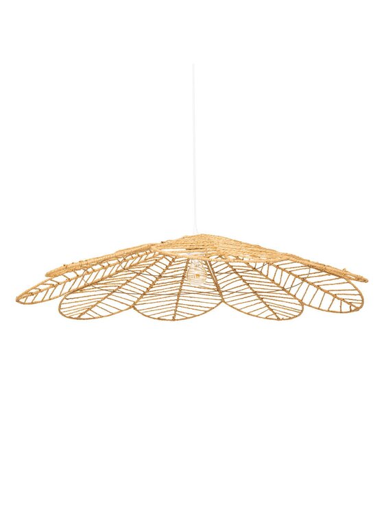 MIAhome MIAhome Lampa wisząca 98 cm ALMERIA Brązowy