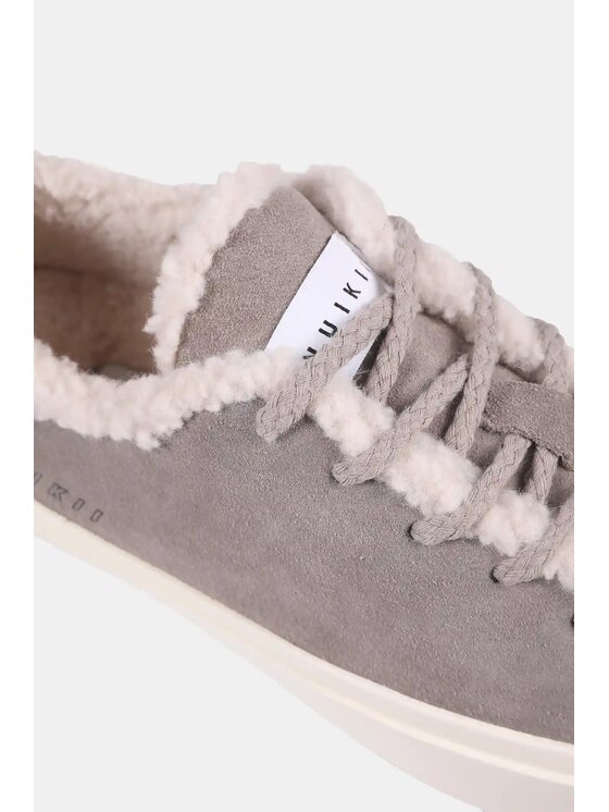 Inuikii Inuikii Sneakersy Shearling Low Szary
