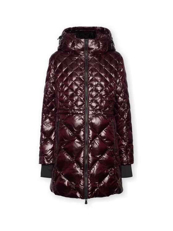 Elena Mirò Elena Mirò Giubbotto piumino F805P000225N039 Bordeaux Regular Fit