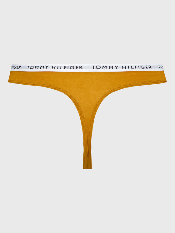 Tommy Hilfiger Tommy Hilfiger Sada 3 kusů string kalhotek UW0UW02829 Barevná
