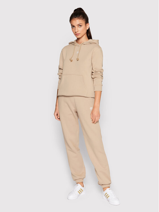 adidas Bluza adicolor Essentials HJ7859 BeÅ¼owy Regular Fit â¢ Modivo.pl