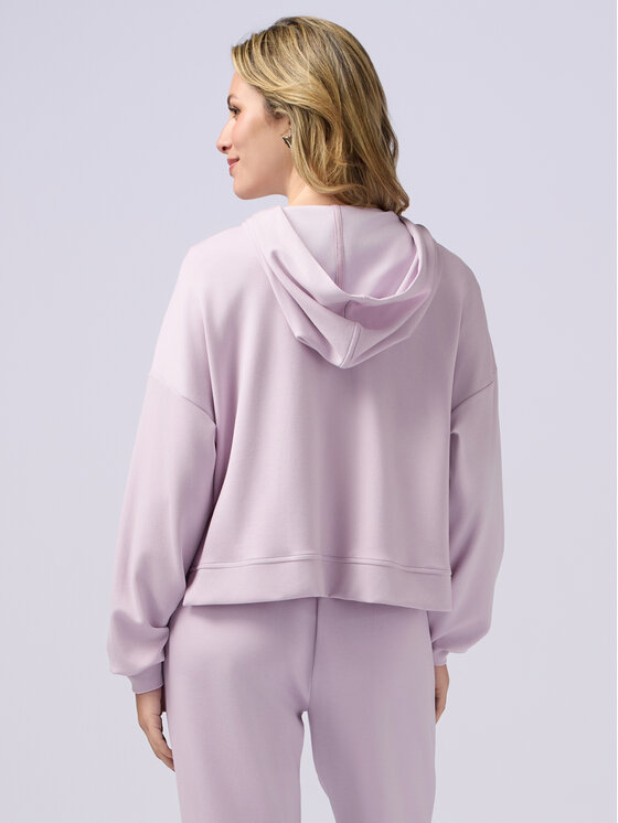Oltre Oltre Felpa G921J003982N006 Viola Regular Fit