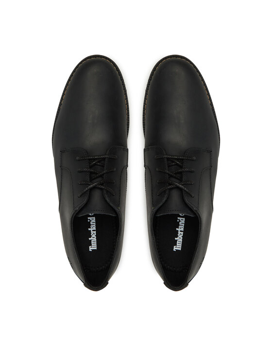 Timberland Timberland Poltopánky Woodhull Leather Oxford TB0A2CWA0011 Čierna