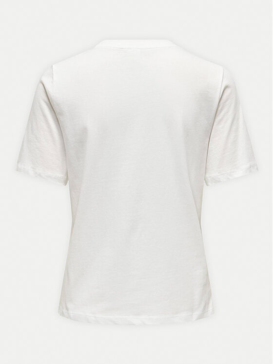 ONLY ONLY T-krekls Rosie 15332339 Balts Regular Fit
