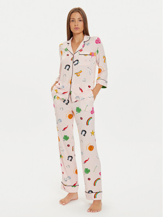 Kate Spade Kate Spade Pižama KSI82717 Roza Regular Fit