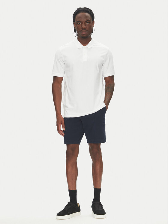 BOSS BOSS Bavlnené šortky H-Slice 50543951 Tmavomodrá Slim Fit