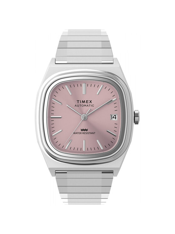 Timex Timex Zegarek TW2Y66800 Srebrny
