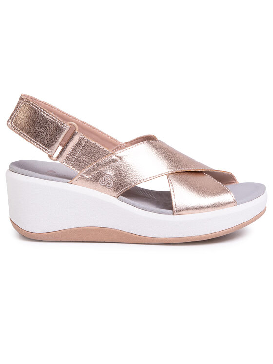 Clarks step cali top cove rose gold