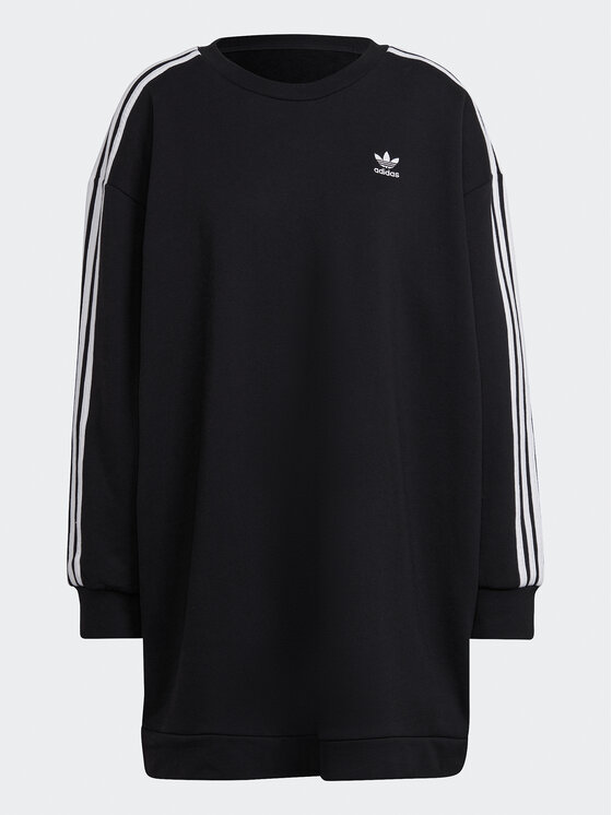 adidas Vestito di maglia adicolor HM4688 Nero Relaxed Fit Modivo