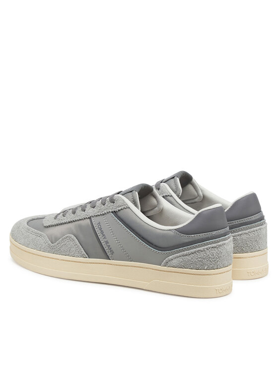Tommy Jeans Tommy Jeans Tenisice The Greenwich Mix Media EM0EM01606 Siva