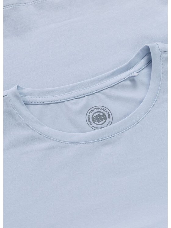 PITBULL PITBULL T-Shirt DISCOVERY LOGO Niebieski Regular Fit