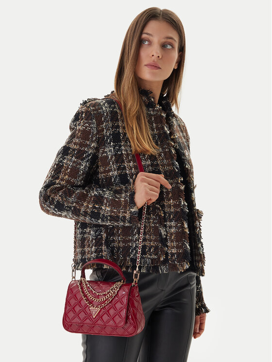 Guess Guess Handtasche HWTT96 73190 Dunkelrot