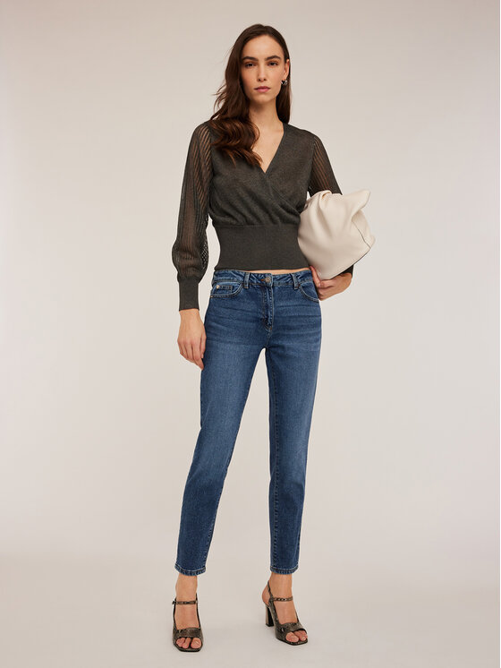 Motivi Motivi Jeans P526Q203844N024 Blu Slim Fit