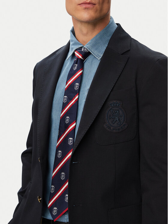 Tommy Hilfiger Tommy Hilfiger Вратовръзка MW0MW43987 Тъмносин