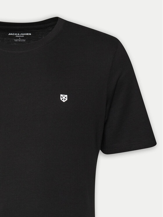 Jack & Jones Jack & Jones T-särkide komplekt Brody 12190468 Must Regular Fit