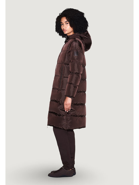 Armani Exchange Armani Exchange Kurtka puchowa DOWN JACKET Brązowy Firm Fit