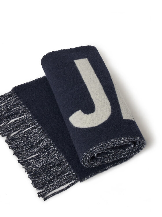 JACQUEMUS JACQUEMUS Szalik 22H226AC435 Granatowy