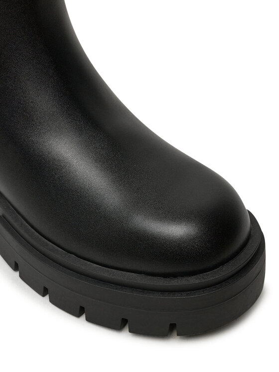 Guess Guess Členková obuv s elastickým prvkom Charlotte FLFCHT ELE10 Čierna
