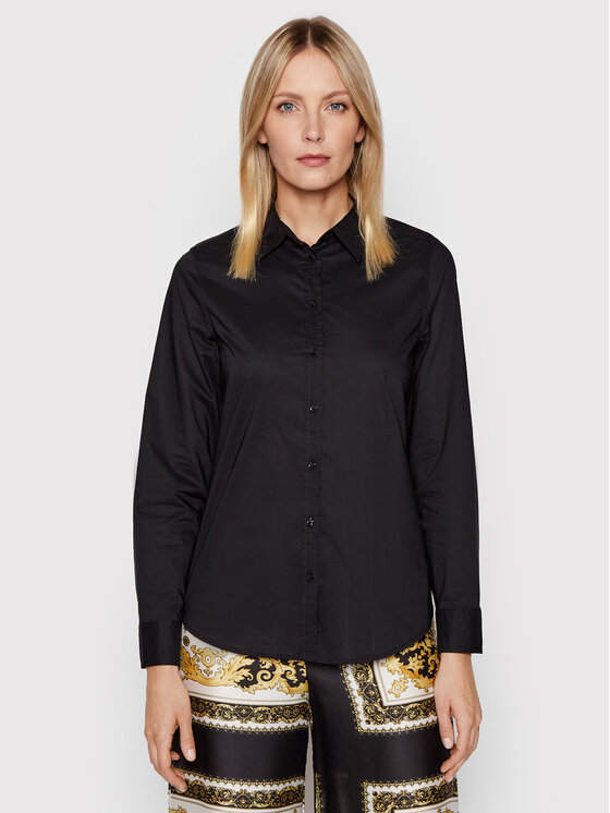 Camicia 5CQY5QC13 Nero Regular Fit