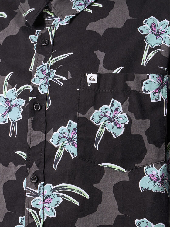 Quiksilver Quiksilver Риза Apero Classic Ss EQYWT04605 Черен