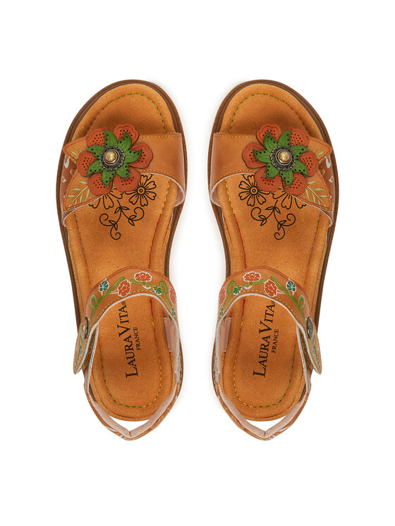 Laura Vita Laura Vita Босоніжки Brownieo 02 Бежевий