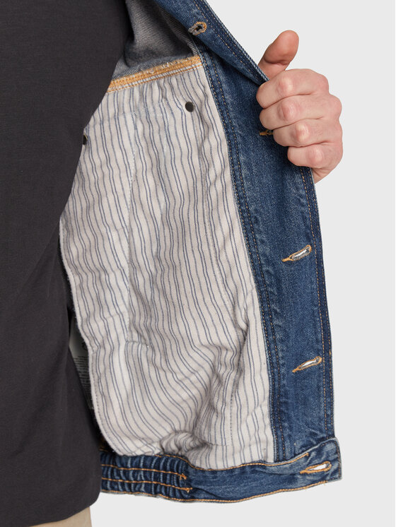 American Vintage American Vintage Giacca di jeans Joybird JOY16CH22 Blu scuro Regular Fit