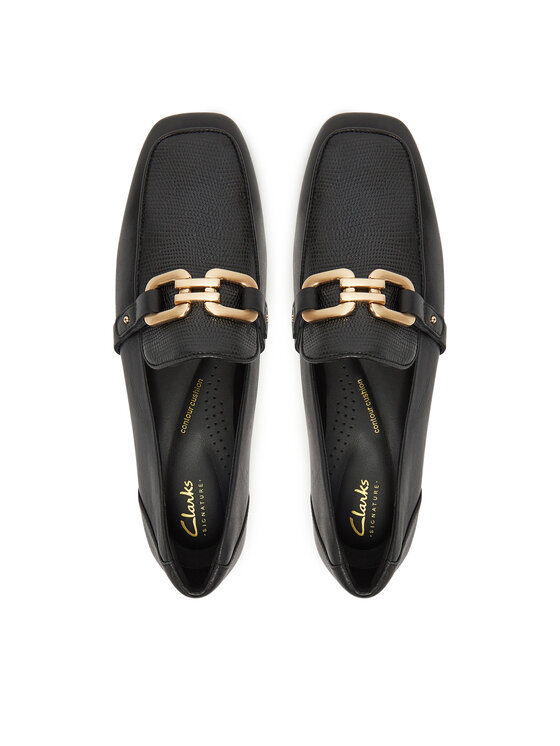 Clarks Clarks Loafers Ubree15 Lily 26181332 Čierna