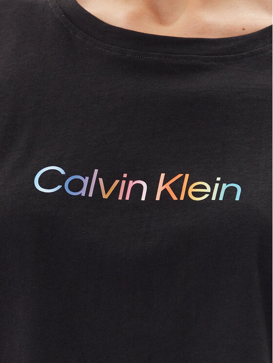 Calvin Klein Underwear Calvin Klein Underwear Póló LV00QS7470 Fekete Boxy Fit