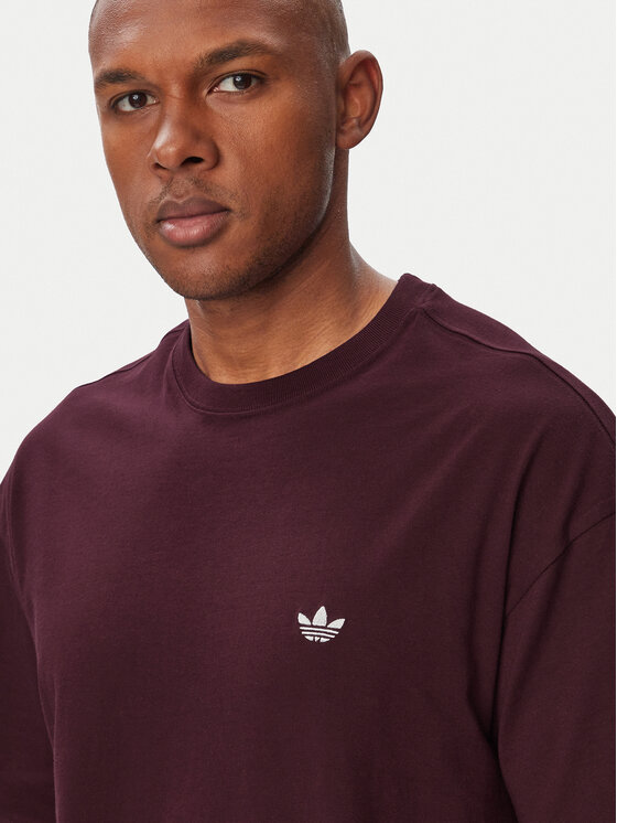 adidas adidas Tricou Trefoil Essentials Loose KV3139 Vișiniu Regular Fit
