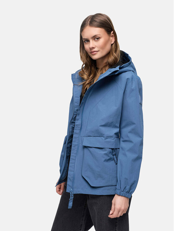 Navahoo Navahoo Kurtka przejściowa Donnerwetter Niebieski Regular Fit